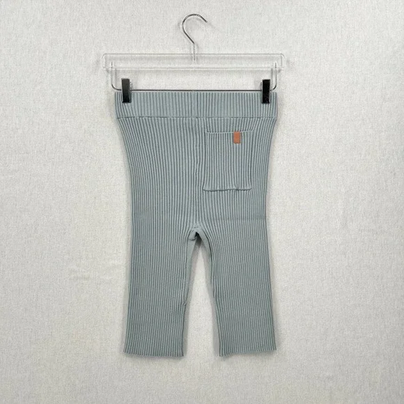 LUNYA Lounge Shorts Womens Large Chilled Blue Cozy Cotton Silk Bike Shorts NEW - Picture 4 of 14